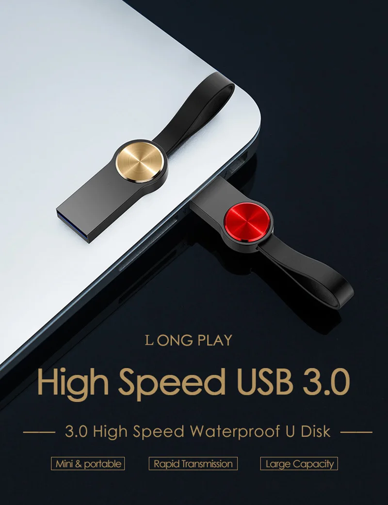 Gift Promotion Usb 2.0 Usb 3.0 Pen Drive 128 Gb 256Gb 64GB Flash Drive