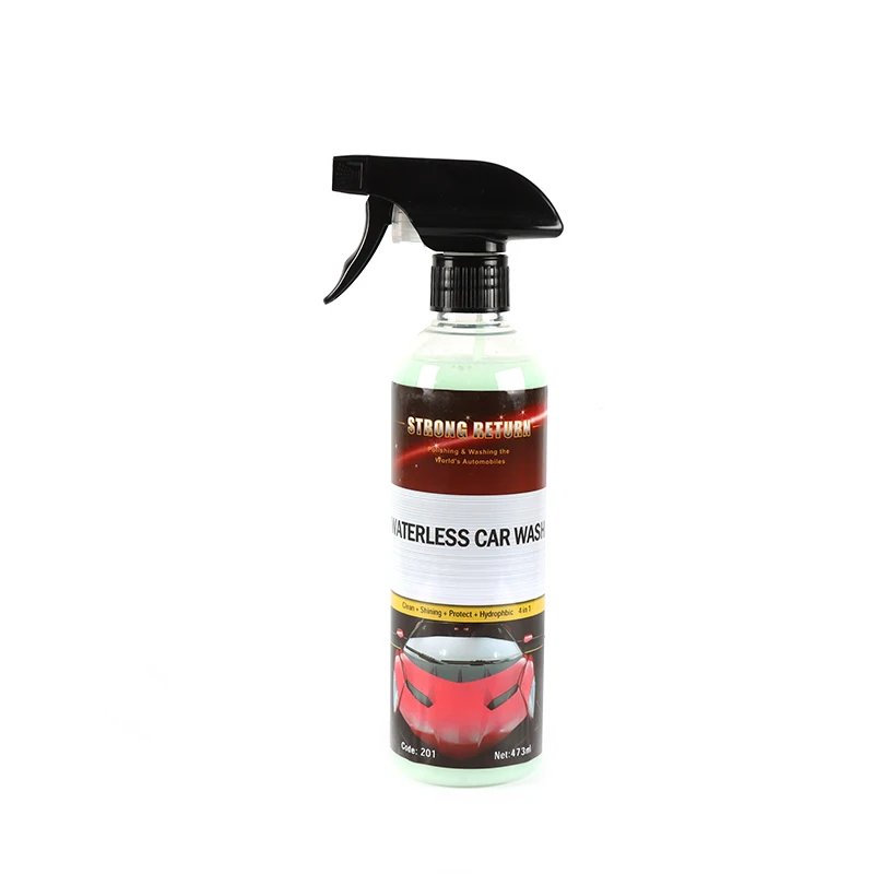 201  Sprayable Waterless Car Wash, Easily Clean -  Safe for Cars, Trucks, Motorcycles