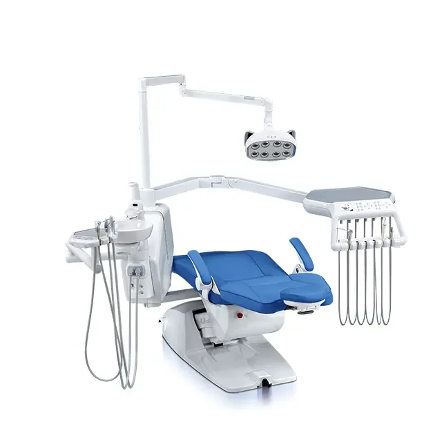 OEM Comfortable New Appearance Dental Unit Model A3 Grand Launch Different Colors 8  LED Lamps Dental Chair