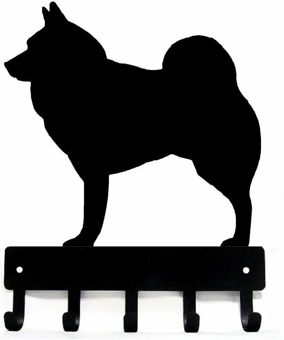 Creative Hot sale Laser cutting Puppy dog Metal Wall Hooks Hanging Mounted Key Racks Bedroom Foyer Living Room Pet Wall Decor