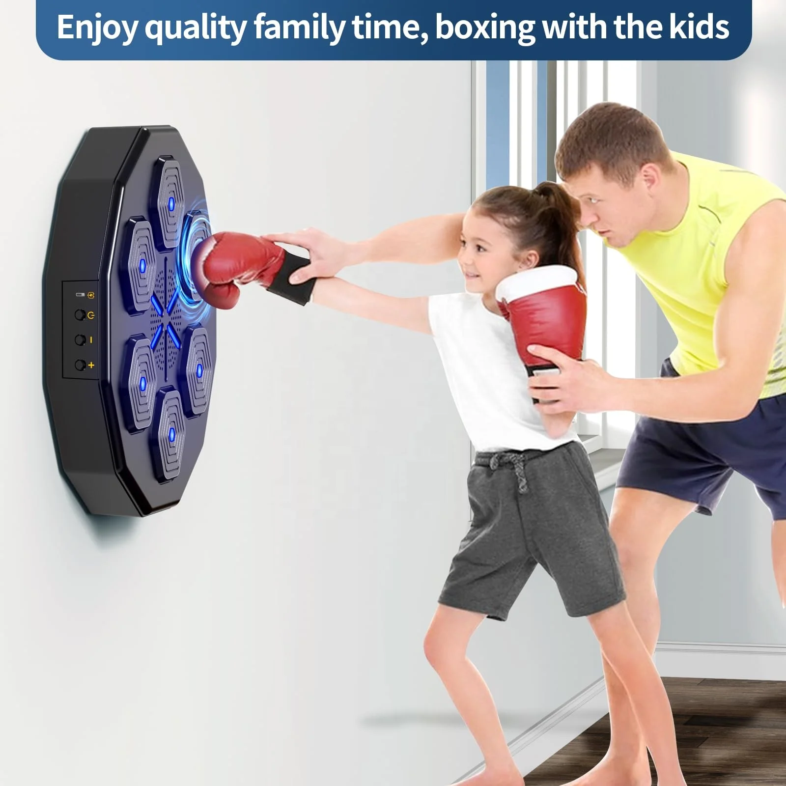 High Quality Intelligent Boxing Target Music Boxing Target Training Equipment Multi functional Boxing Machine for kids