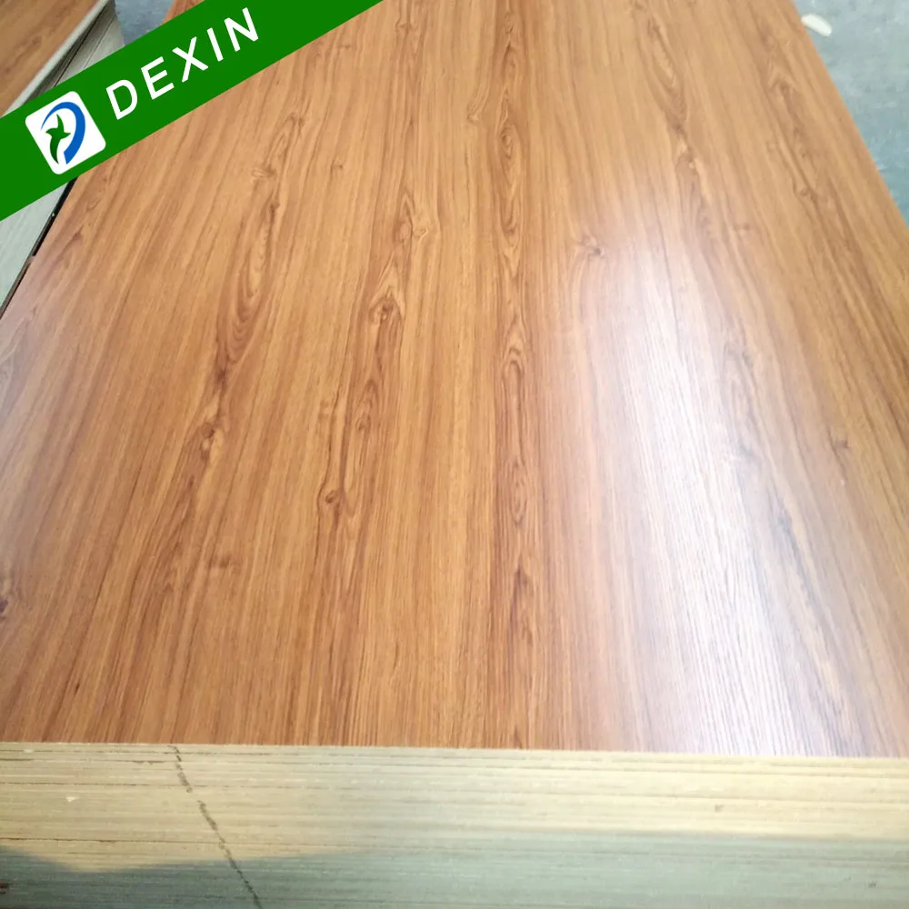Good Quality 6mm 12mm 18mm Teak/Oak/Maple Melamine Plywood 1/2,3/4 in Flywood Sheet for Furniture