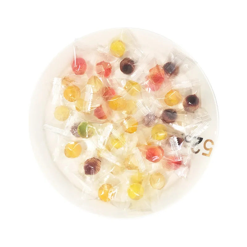 
China manufacturers Crystal Fruit Flavor Mango Various Flavors soft bulk fruit jelly candy 