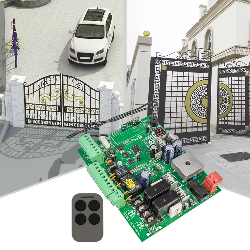 2DPD-010 Swing Gate Controller Swing Gate Control Board With 220V AC Pcb Circuit Boards