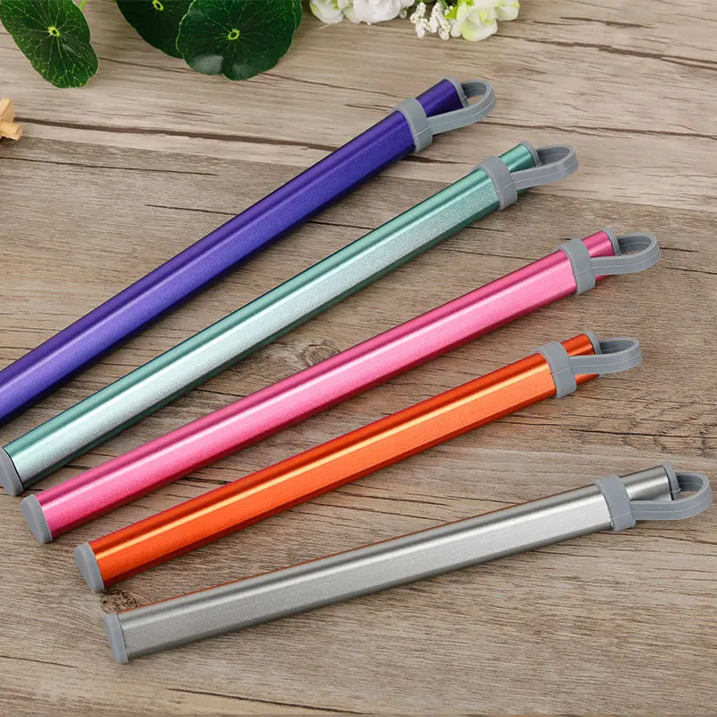 Chopsticks Storage Tubes Aluminum Alloy Box Case for Titanium Chopsticks Storage Box