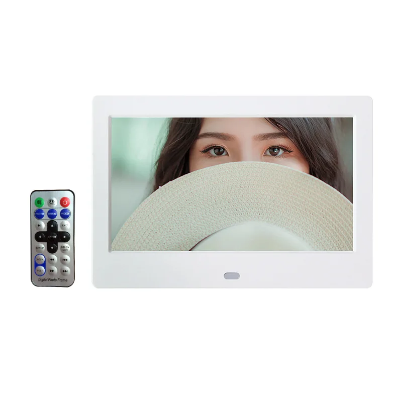 7 inch digital photo frame electronic album calendar desk calendar picture video loop playback advertising machine electronic cl