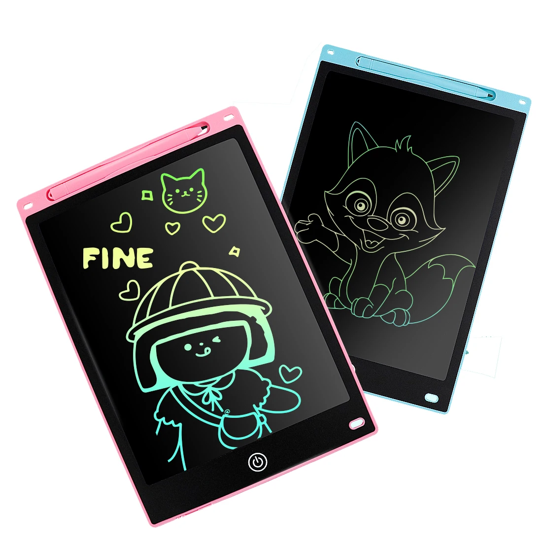 Hot Sell 8.5 10 12 Inch Educational Electronic Lcd Writing Pad Digital Graphic Board Colorful Drawing Tablet  For Kid Gift