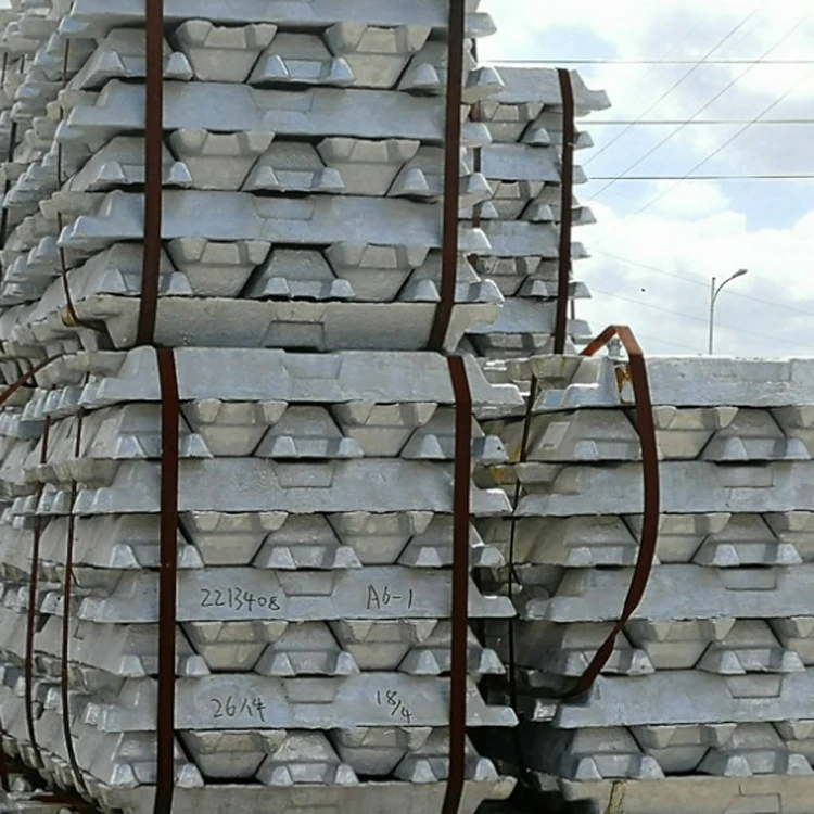 
99.99% Aluminum Alloy Ingot adc12 A7 99.7% 