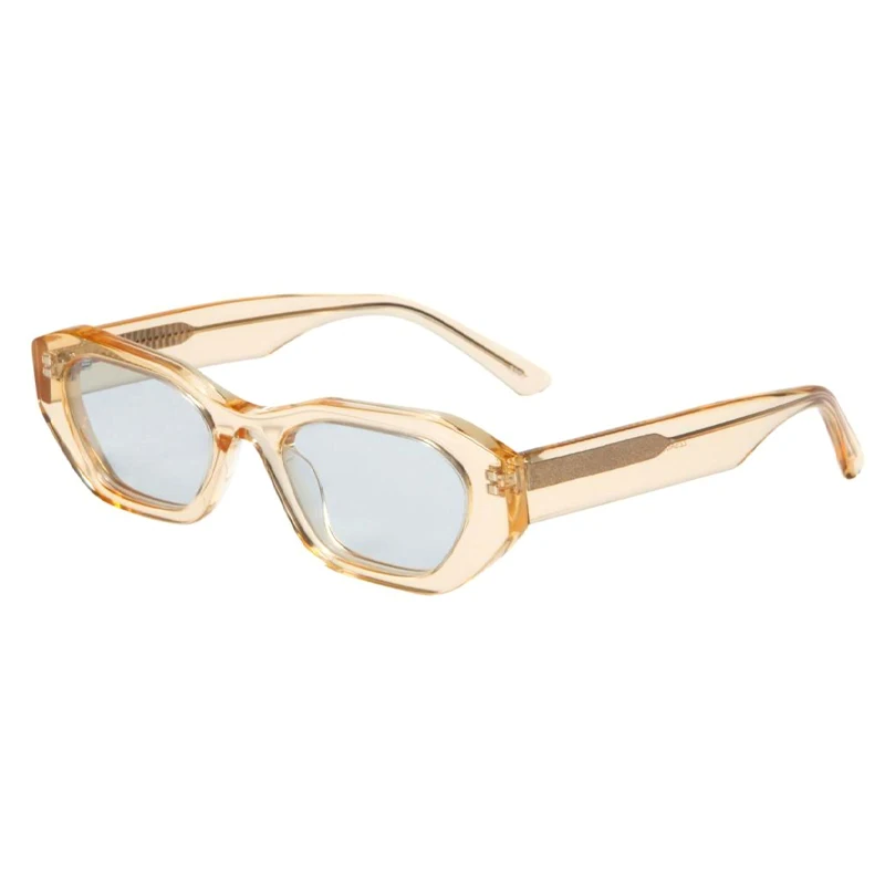 DL Glasses polygon acetate polarized sunglasses luxury designer sun shade glasses black uv protection unisex eyewear