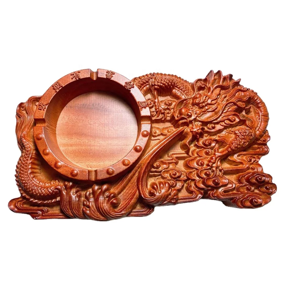 
 Самая дешевая роскошная деревянная пепельница из бамбука  