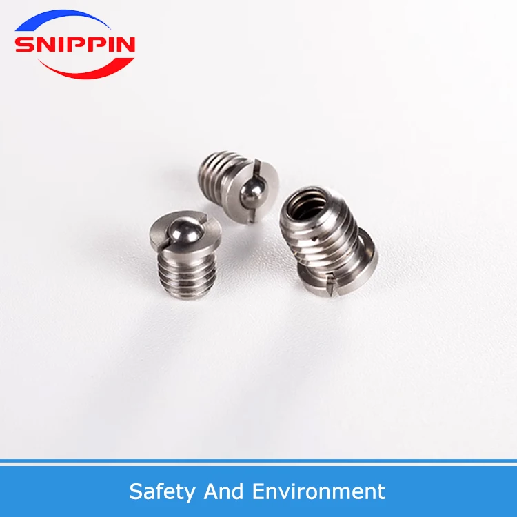 Positioning Beads 304 Stainless Steel Thread Flange Spring Ball Plunger Bead Wave Screw with Pressure Set M5 M6 M8 M10 M12 M16