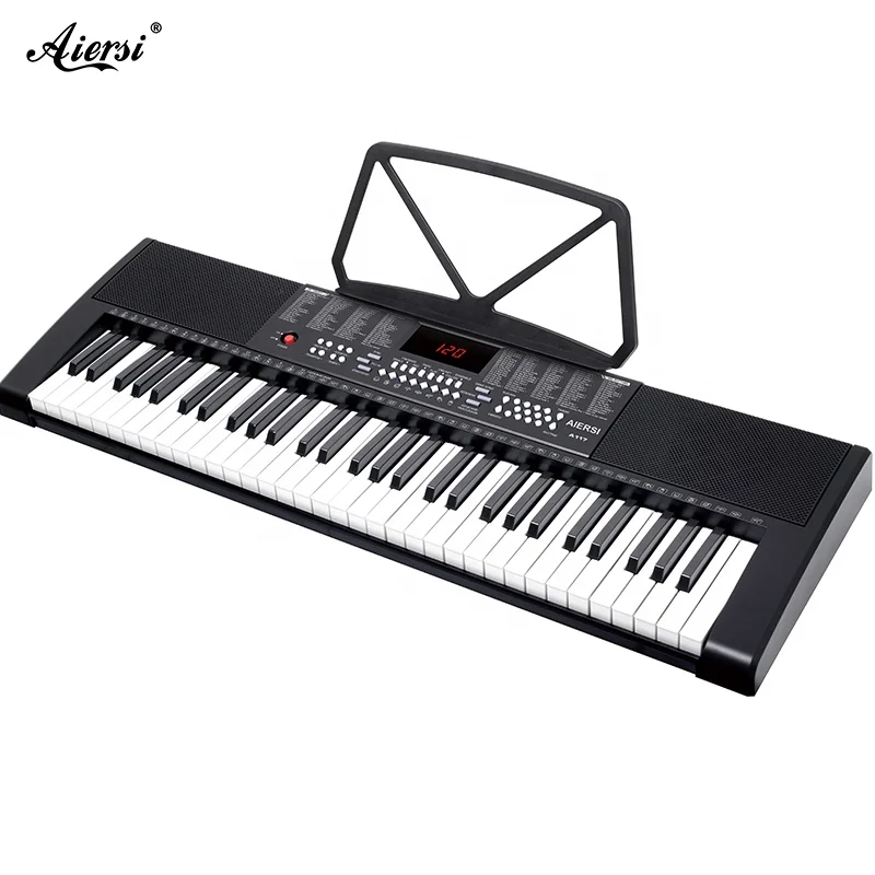 OEM classic design piano keyboard portable 61 keys programming electronic organizers keyboard musical instrument for improvisati
