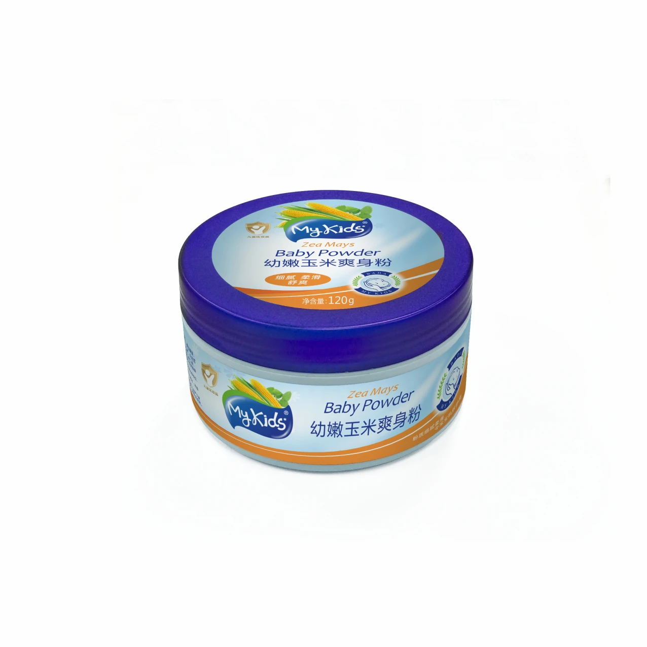 Hot Selling MyKids Prevent Prickly Heat Absorb Sweat And Oil Baby Bath Powder Corn Baby Powder