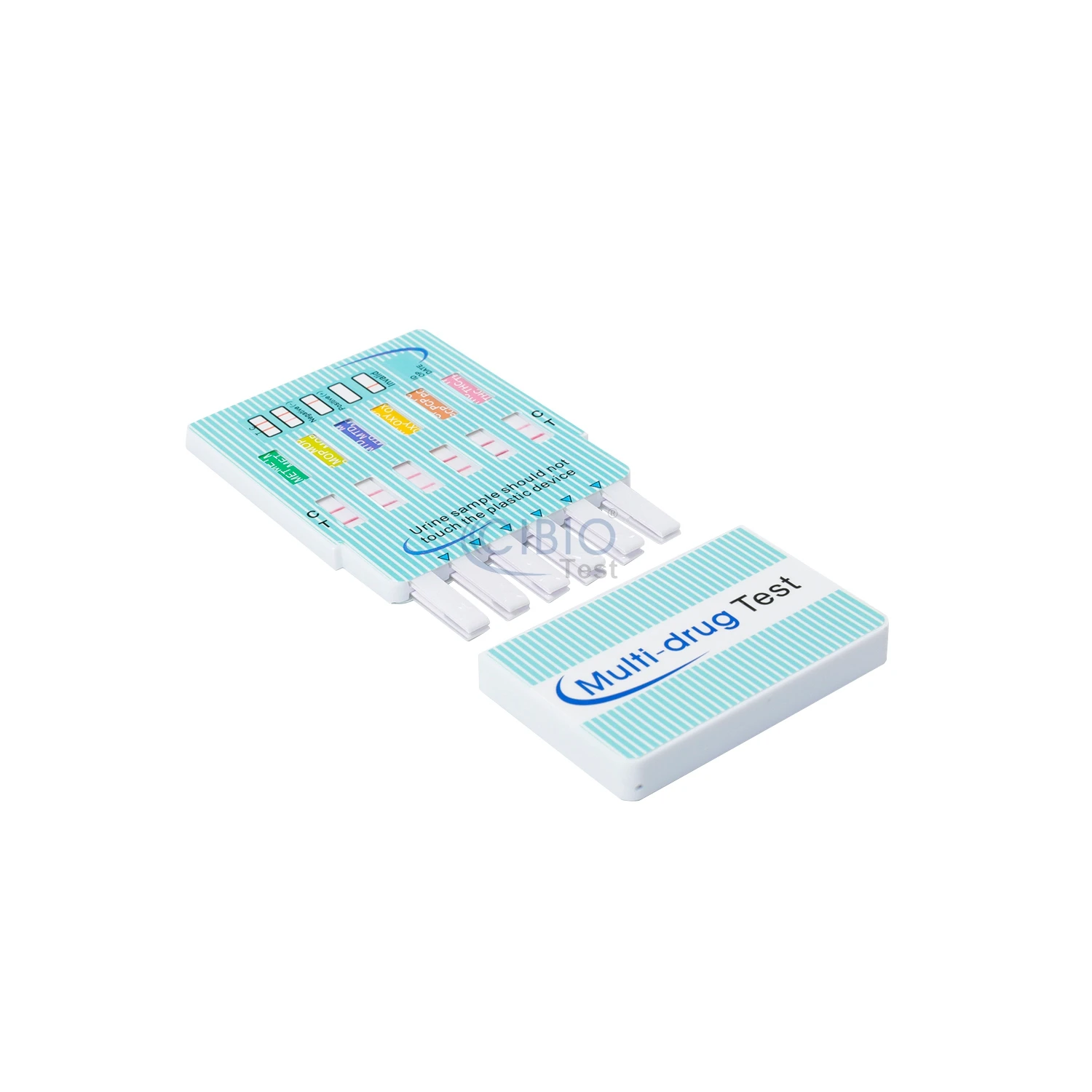 manufacturer urine rapid  (AMP/COC/THC/OPI/BZO)Multi-Drug 5 Panel test Dipcard