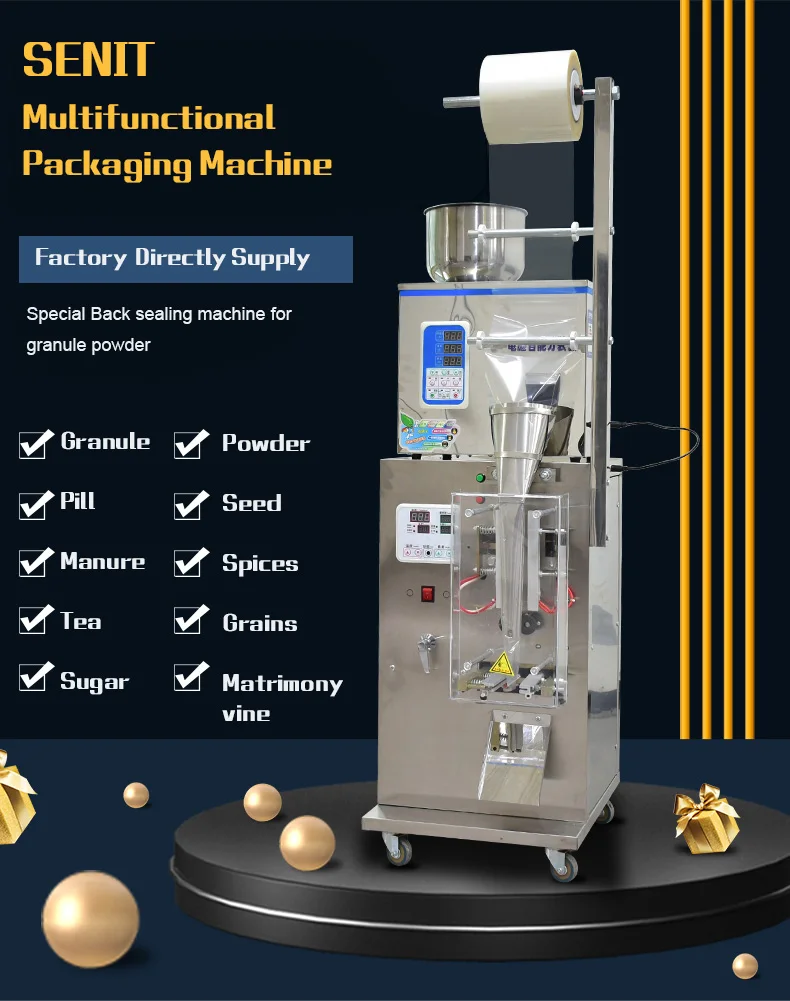 Black Pepper Packing Machine Automatic Salt and Pepper Packing Machine