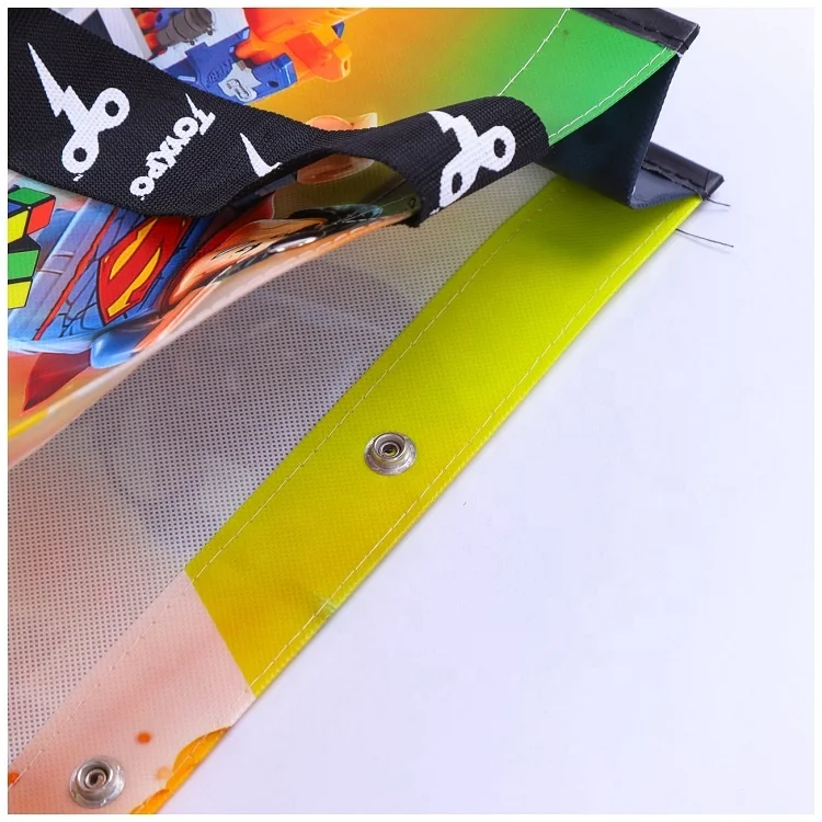 Sedex Factory lead free tote transfer signature swag Messenger Backpack comic-con book non woven backpack bag