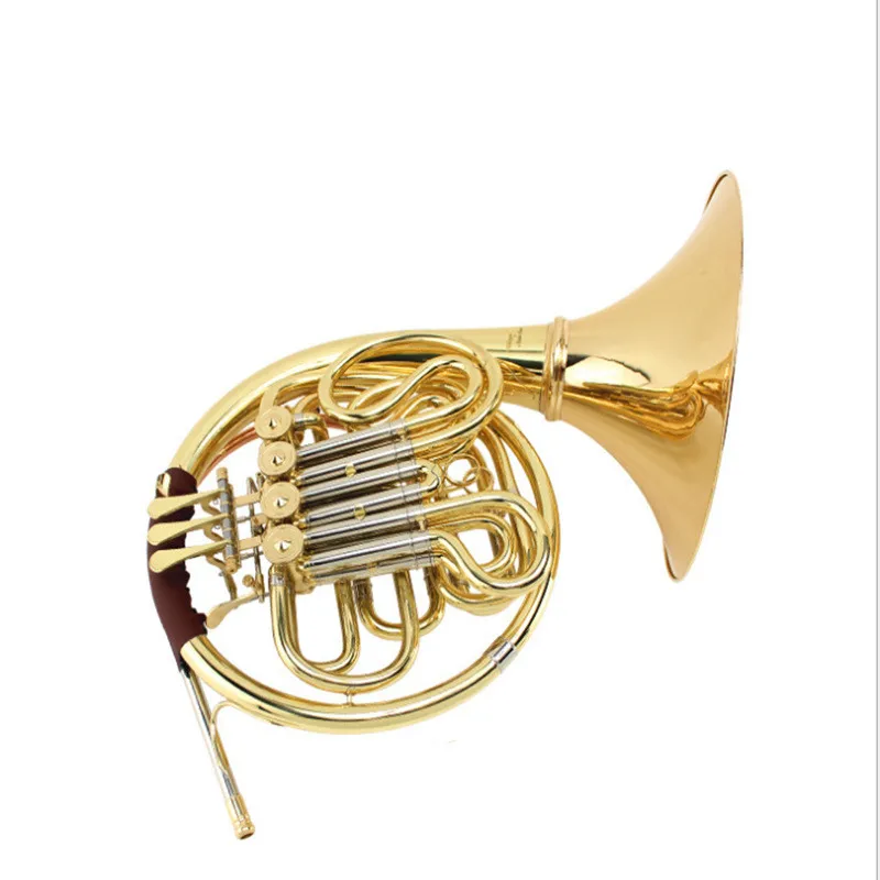 professional Double-row French horn in B flat /F with a French split horn orchestra trumpet for musician