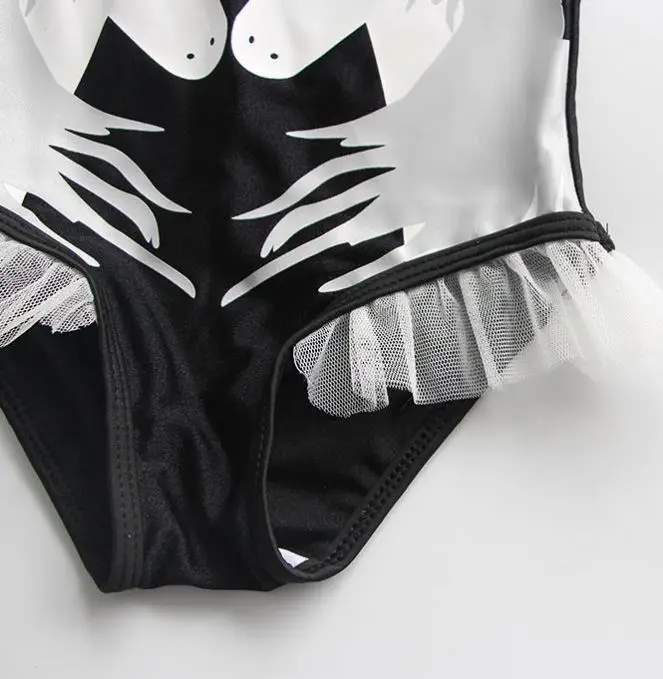 Милый детский купальник принцессы для маленьких девочек с единорогом купальный костюм Пляжная одежда