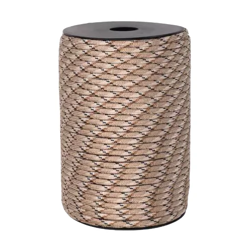 Durable Polyester Nylon Parachute Cord 9 Strand 100m Braided Tent Paracord Rope 4mm Nylon Paracord