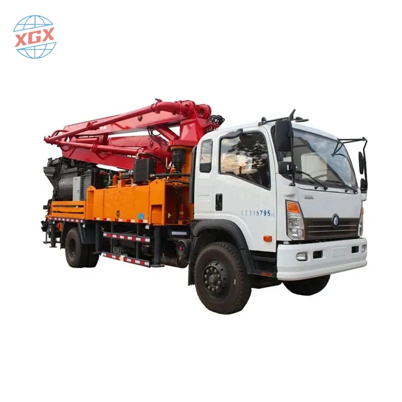 Small Concrete Pump Truck Used Mini Concrete Pump Truck used Mounted Concrete Pump Truck
