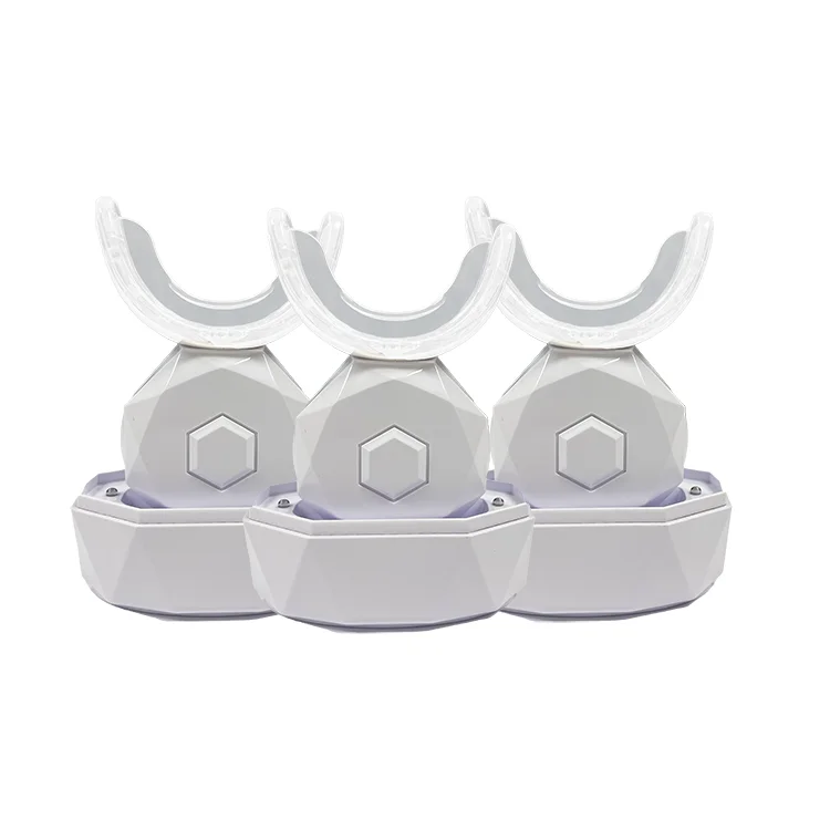 Wireless Portable Rechargeable Safe Comfortable Cold Whitelight Teeth Whitening Light Home Used