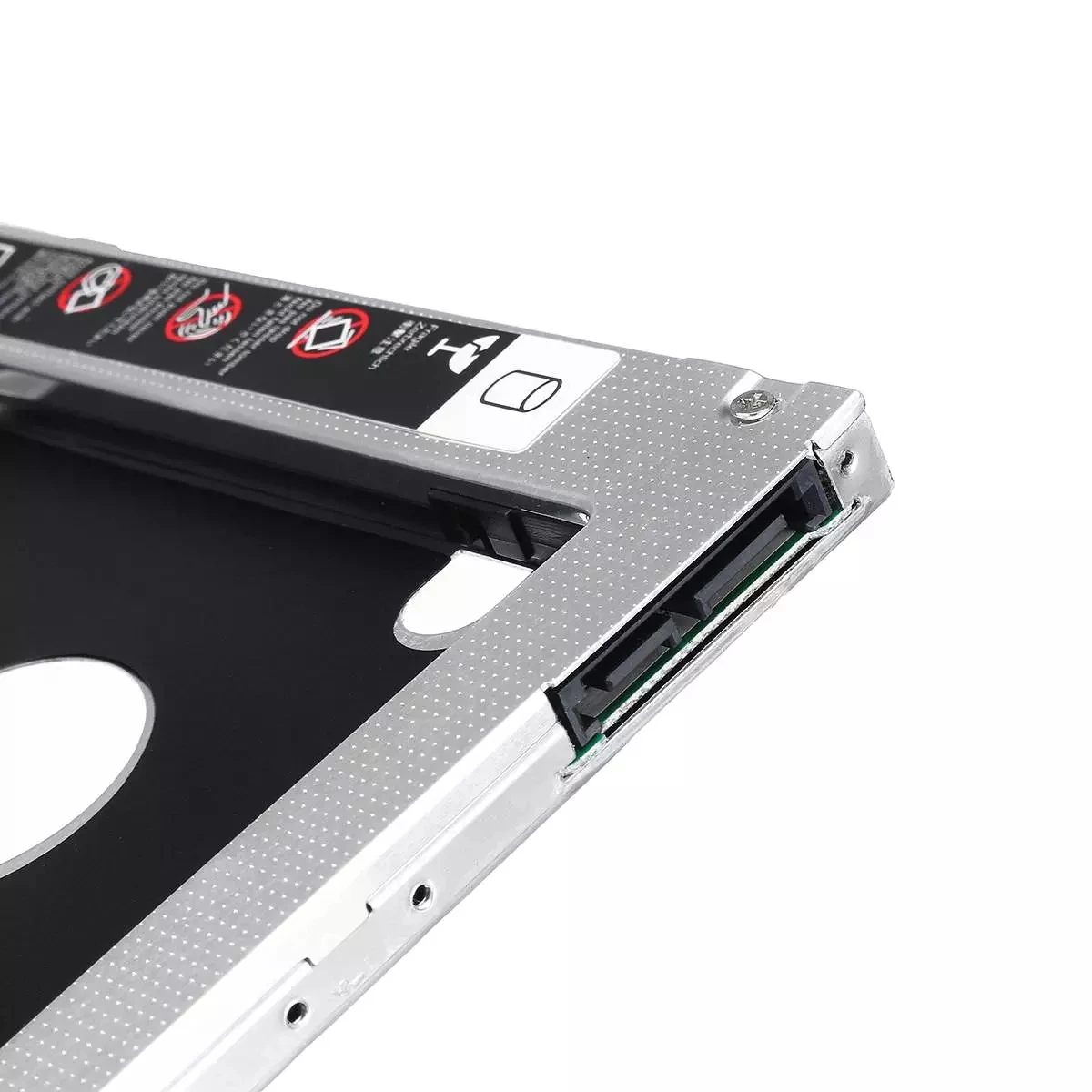  Алюминиевый адаптер для жесткого диска 9 5 мм sata3 SSD cd/dvd-rom Оптический отсек ноутбука второй HDD Caddy