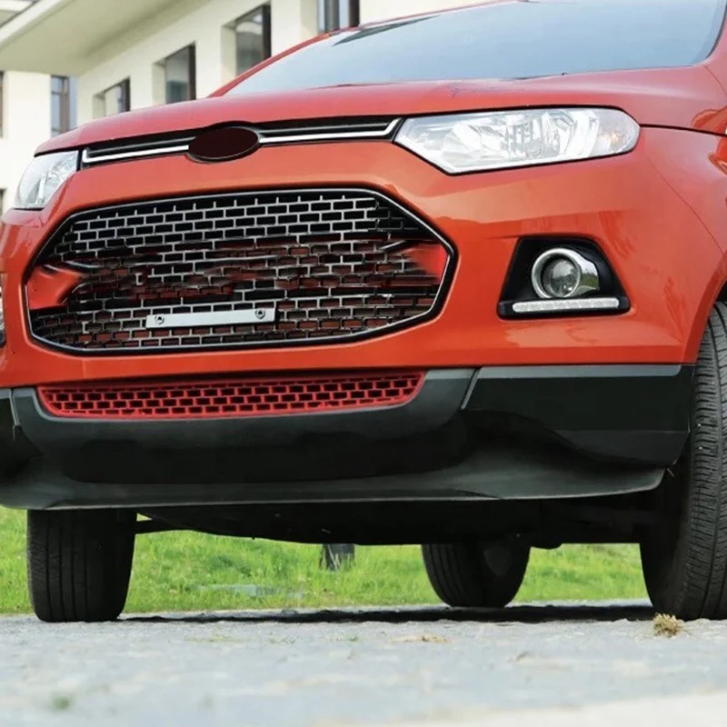 Replacement lighting system front upper grille fit for ford ecosport 2012-2016