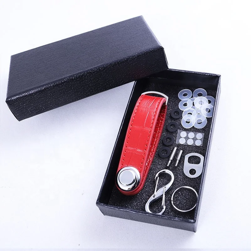 Key Pouch Case Holder Wallet Collector Pocket Key Organizer Smart Leather Keychain Trackable Key Holder