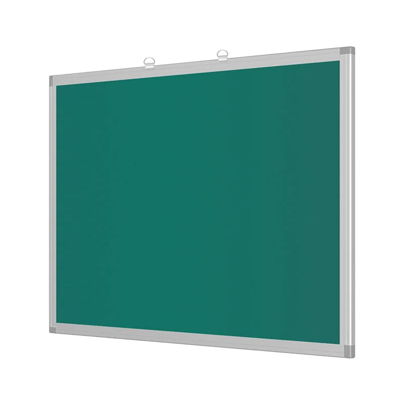 Classroom green black board decoration school aluminium frame wall mounted magnetic green writing chalkboard