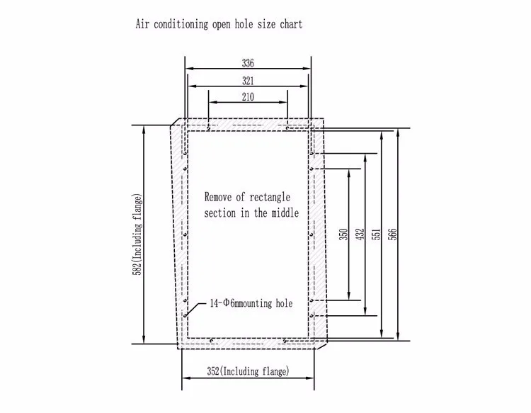 600w Industrial 220v Ac Indoor Cabinet Telecom Enclosure Air Conditioner For Electric Panel Air Cooling Units