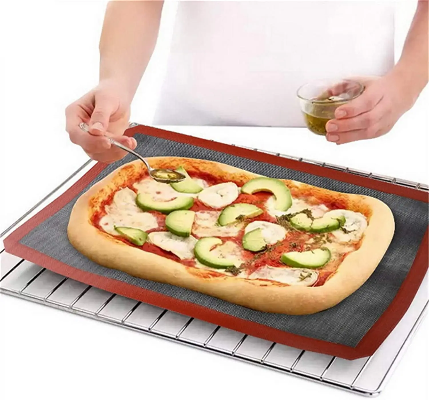 Wholesale Non Stick Micro Perforated silicone baking mat baking mat Heat Resistant Silicone mat