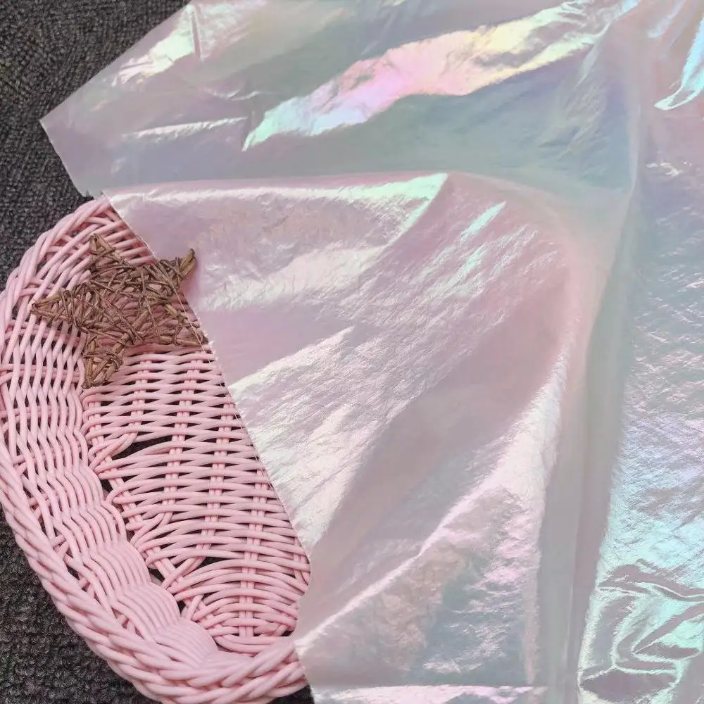 Bright Color Gradient Gilding Wind Proof Waterproof 300T 40D Nylon Taffeta For Windbreaker