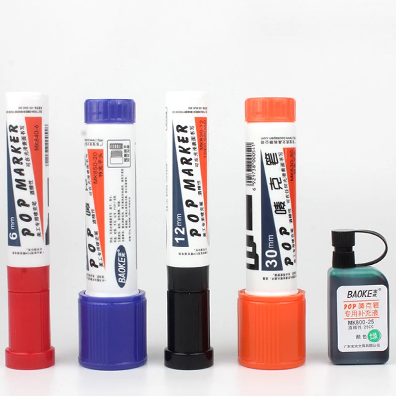 Jumbo Window Thick Car Chalkboard Markers for Kids Restaurant Blackboard Glass Bistro Car Paint Wet Erasable