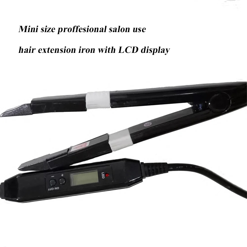 Loof Hair Extension Fusion Bonding Tool Keratin Glue Hot Melting Connector Wand U-tip US Plug Heat Iron Fusion Connector