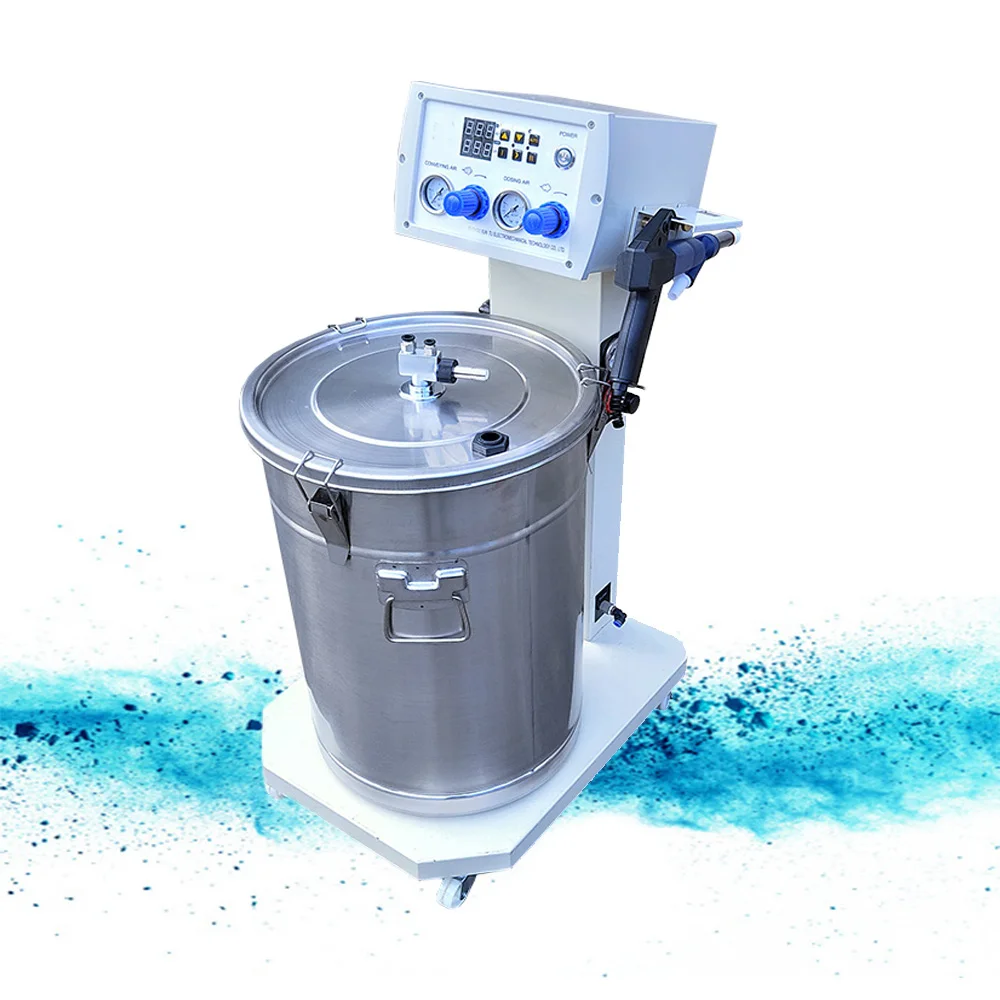 Manual Electrostatic Powder Coating Paint Machine with Spray Gun Powder Coating Spray Equipment Ours900