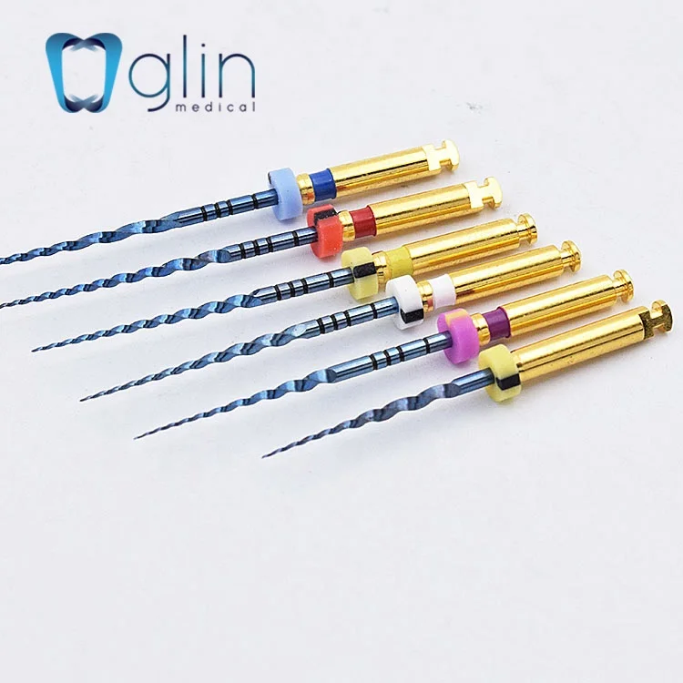 Glin High Quality Super Blue Rotary Endo Files Endodontic Instrument