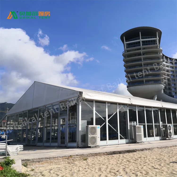 Роскошный 250 300 400 человек открытый tente свадебный шатер стеклянная настенная палатка