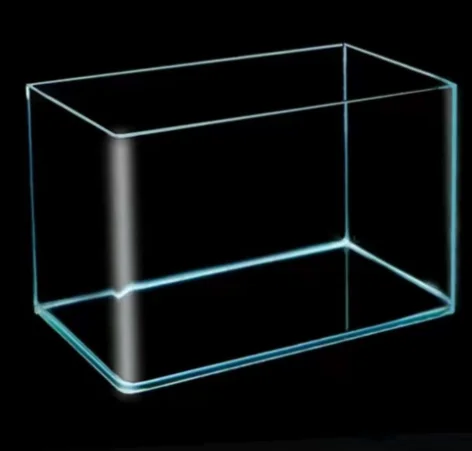 2022 factory wholesale hot bending transparent glass fish tank home landscaping small and medium ecological fish tank aquarium