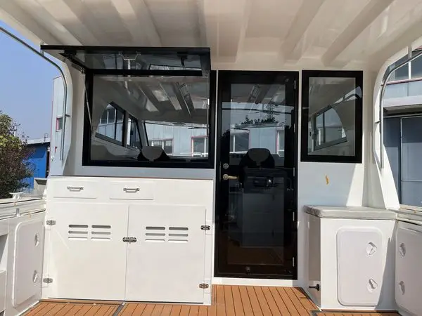 10m luxury family aluminum catamaran speed fishing cruising fishing sail Boat boat cabin Aluminum Catamaran for sale