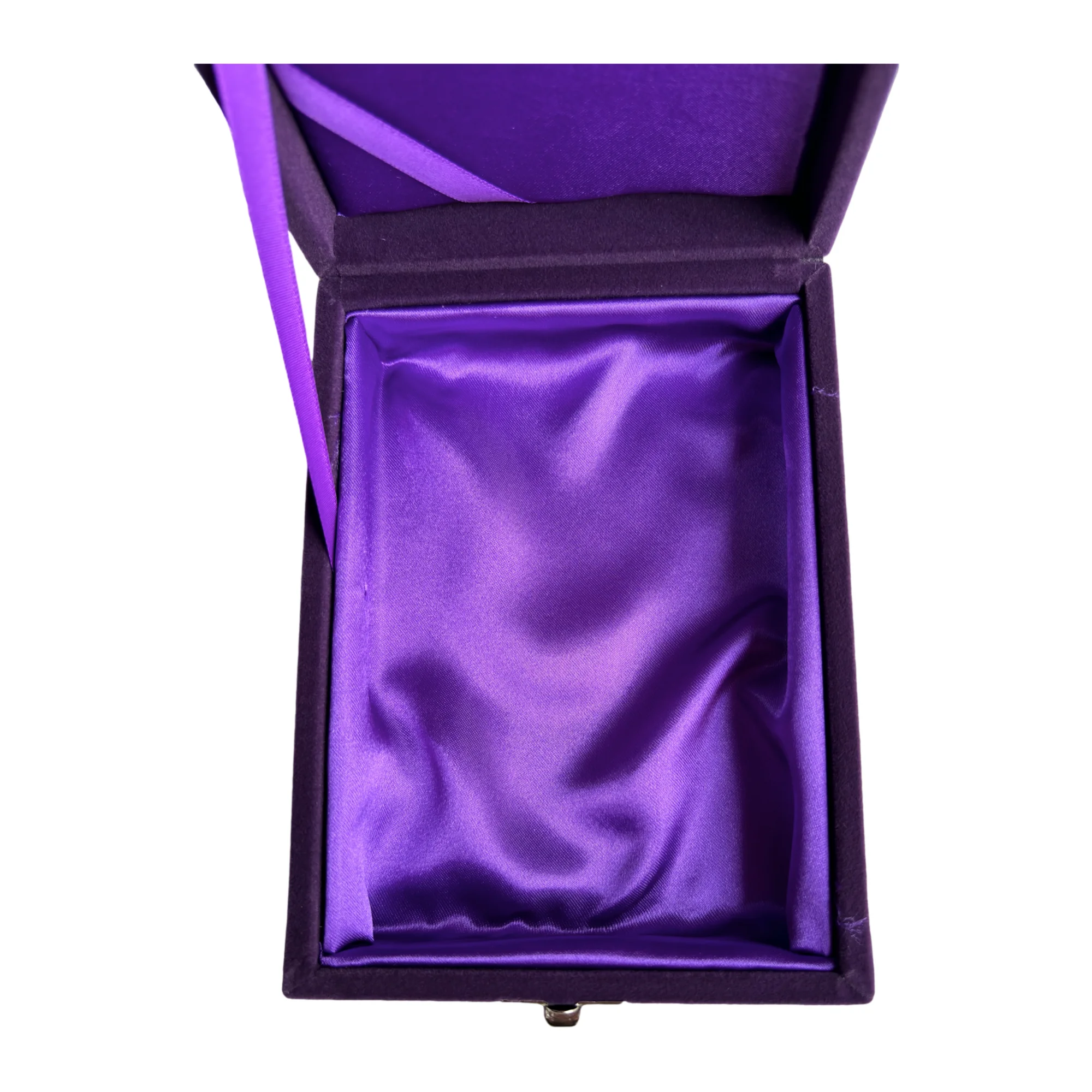 Custom Luxury Jewelry Gift Perfume Bottle Packaging Velvet Satin Silk Wooden Box With Lock