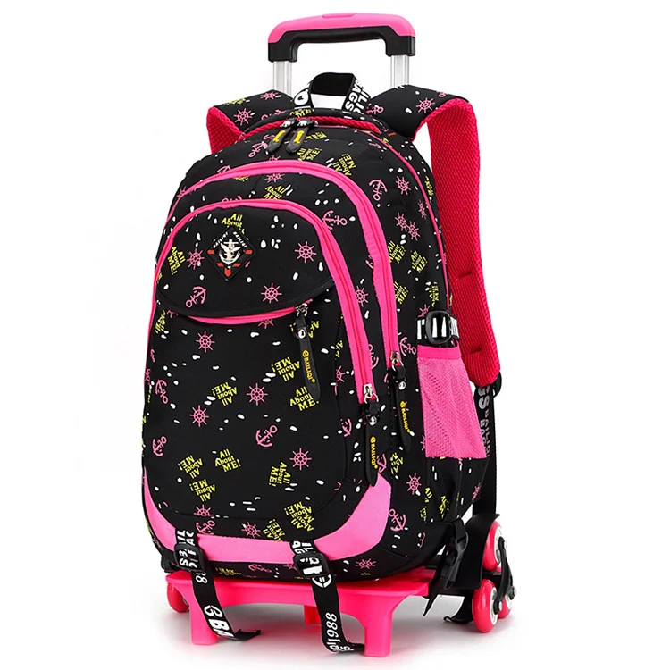 Kids backpacks for school children trolley bag for girls book bags kids trolley backpacks trolley school bag