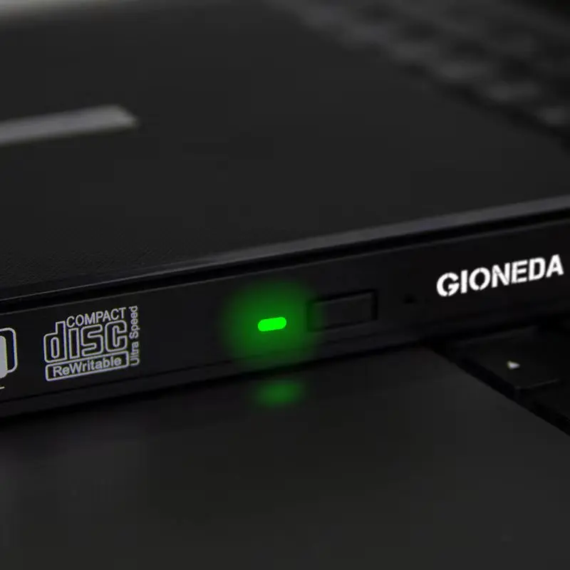 Портативный внешний USB-рекордер для чтения и записи DVD ноутбука или