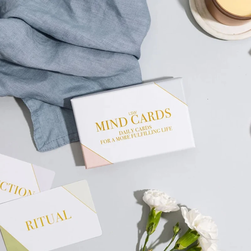 High Quality Kids Mind Flash Cards Positive Mindful Affirmation Cards  With Meaning On The Card