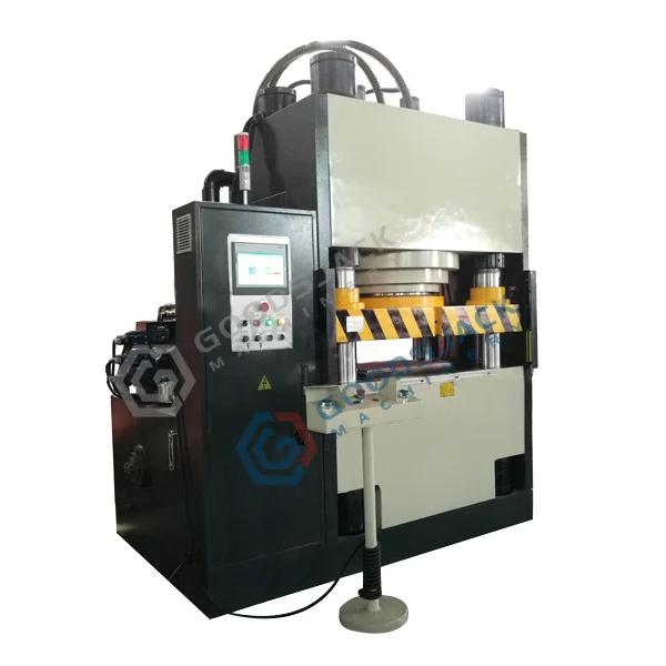 Four column high speed digital cnc hydraulic servo actuator jigsaw puzzle cutting press for sale