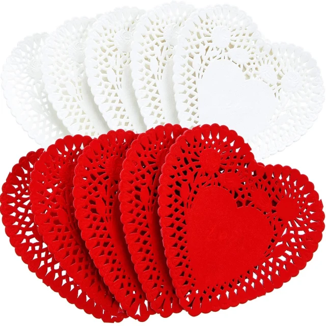 Factory new products paper doilies lace paper doily Doyley placemats