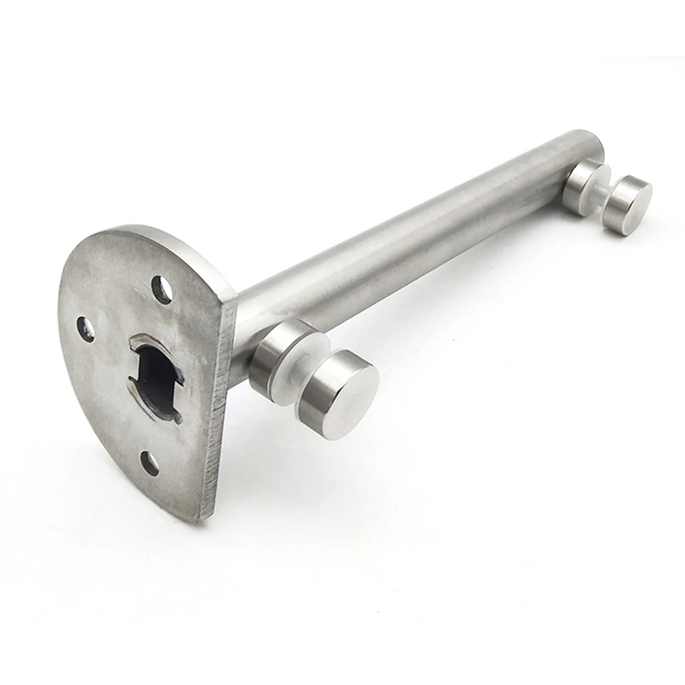 Stainless Steel 304/316 Fence Balcony Stair Hand Rail Balustrade Fittings Glass Railing Bracket Oval Spigot Clamp