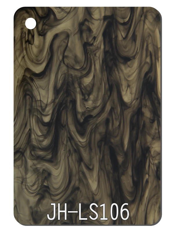 PMMA High Gloss Fancy Patterned Acrylic Sheet Laminated Sheets