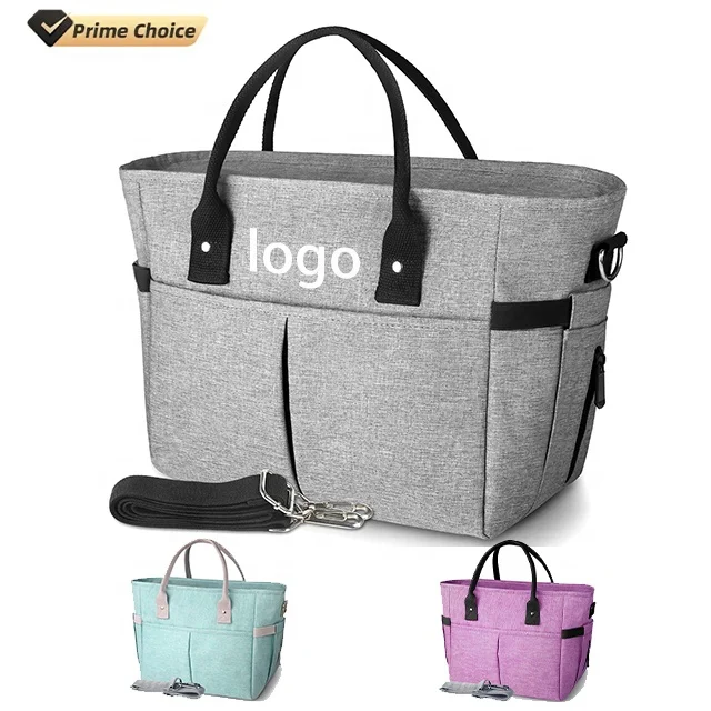 BSCI Custom Women With Shoulder Insulated Lunch Bags Tiffen Box For Adults With Plastic Lunch Bags For Adults