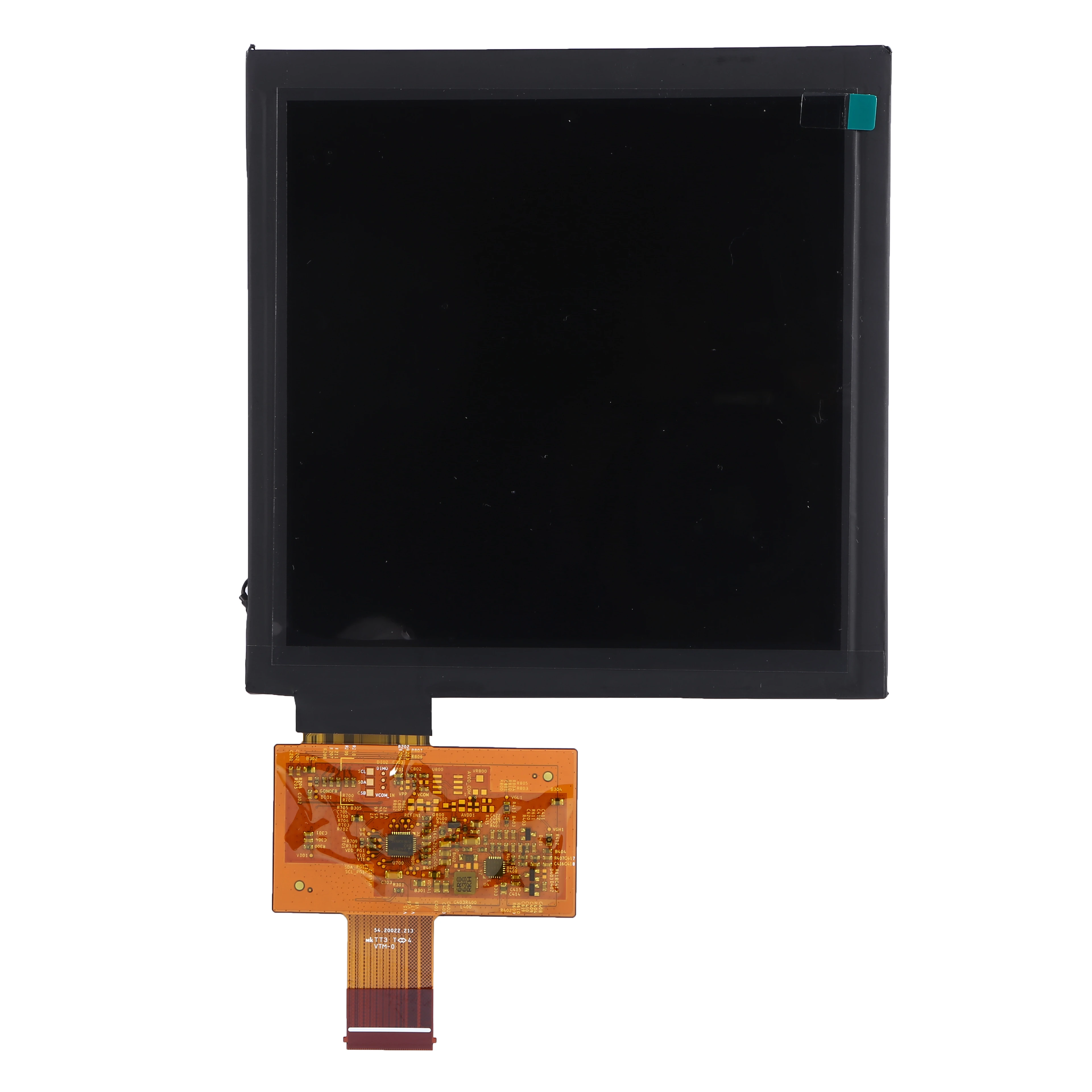 DBC070AIE40L05 7 Inch 720X720 LVDS Square LCD Display Screen TFT IPS LCD with Board High Brightness
