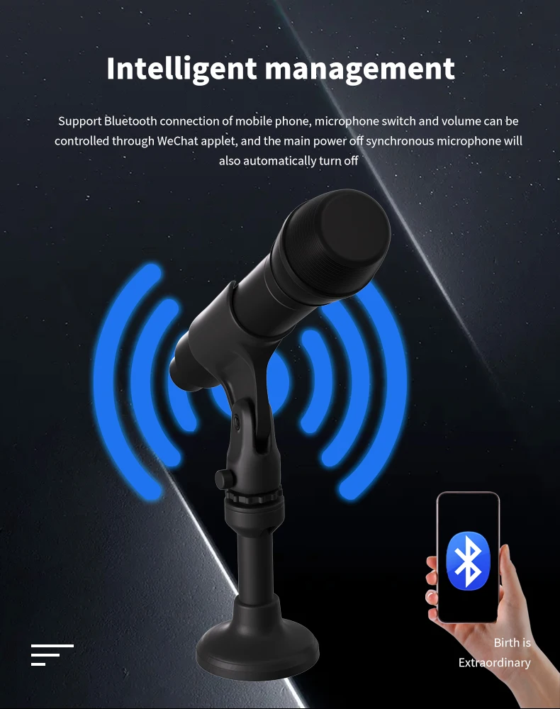 ISonicavct RM-620D Automatical Dynamic Camera Tracking Audio Wireless Handle Studio  Professional Conference Room Microphone